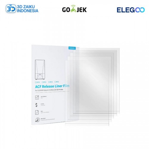 Original ELEGOO Saturn 3 Ultra ACF Film Pack - Isi 5 Pcs